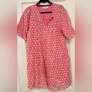 Emerson Fry Pink and White Floral Dress